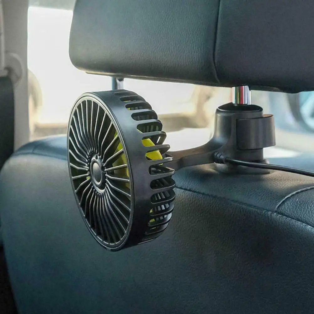 

Usb-вентилятор на подголовник автомобиля, 3 скорости