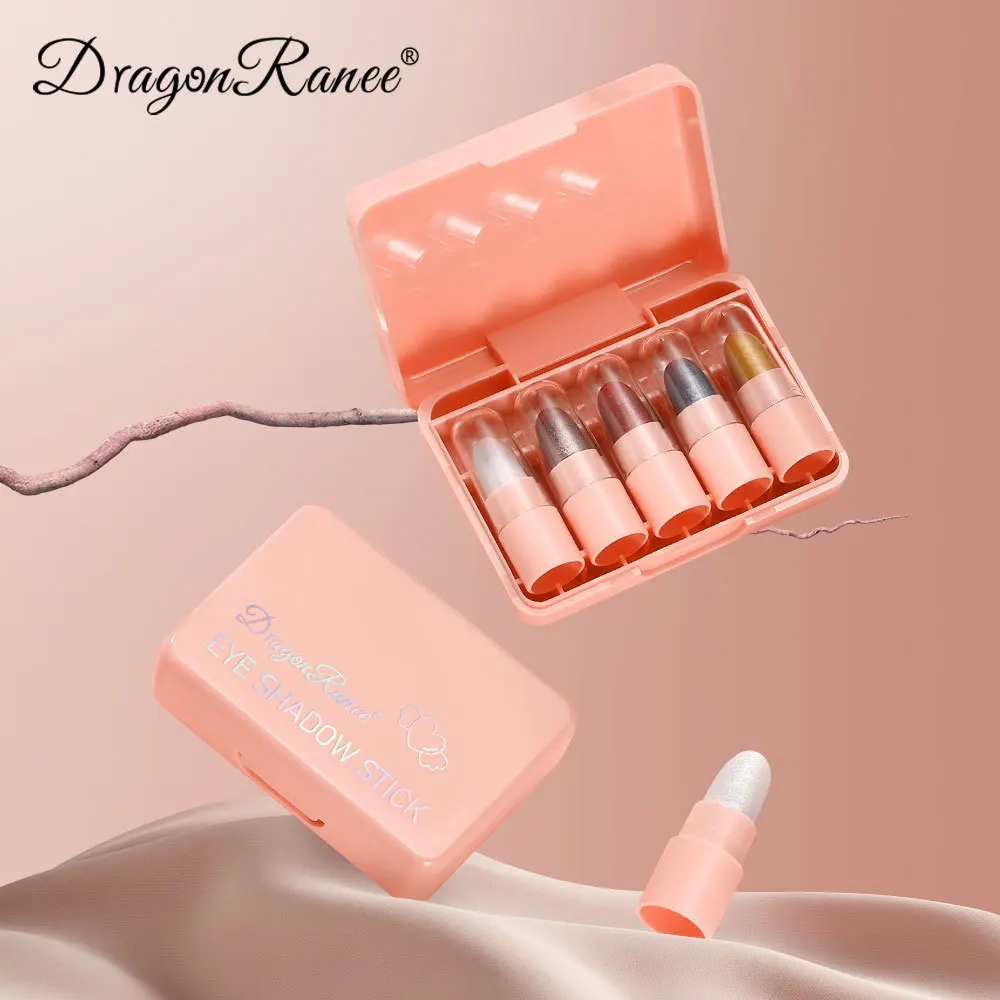 5 шт. блестящие жемчужные тени для век крем осветляющие белые мини-тени набор