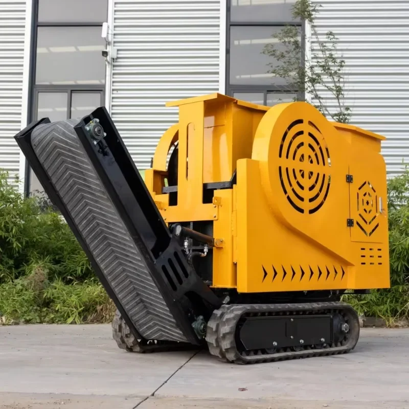 Дробилка для челюстей с дизельным мини-машиной дробления камней гусеничного