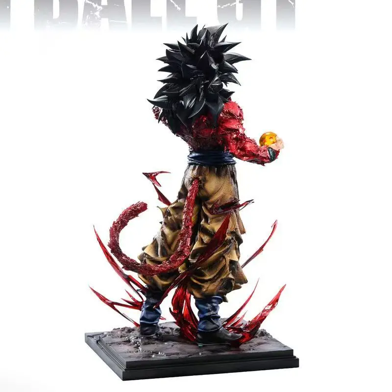 Фигурка LK Studio Tempest Super 4 Гоку из Dragon Ball Z Super Saiyan 4: Гром и молния, ПВХ, подвижная, 34 см13,38 дюйма, коллекционная игрушка (art.: 3920daf74ea91) - 3920daf74ea91
