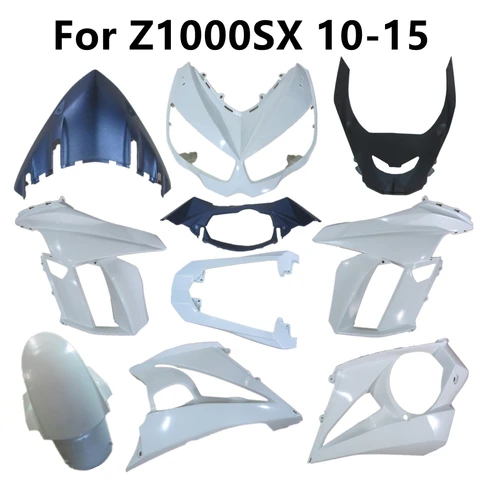 Кузов Обтекатели Аксессуары для мотоцикла Kawasaki Z1000SX 2010-2011-2012-2013-2014-2015 пластиковые части левые и правые