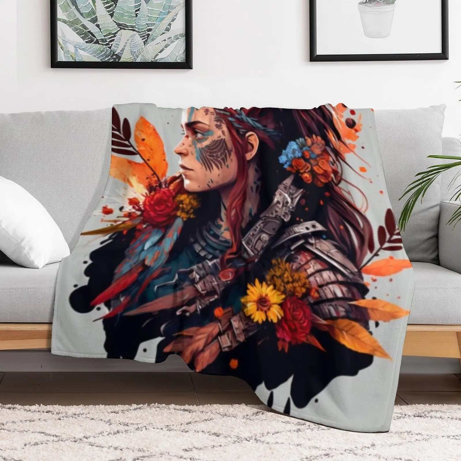 Одеяло Horizon Zero Dawn Aloy тяжелое одеяло для сна дорожные одеяла