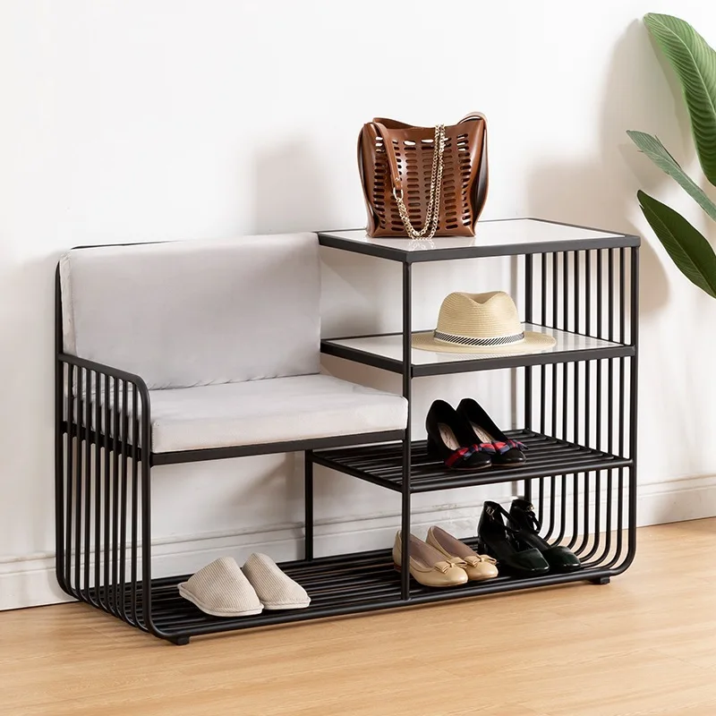

Organizer Shelf Cabinet Shoe Rack Shelves Ultra Thin Creative Shoe Boxes Indoor Design Mueble Recibidor Multifunction Furniture
