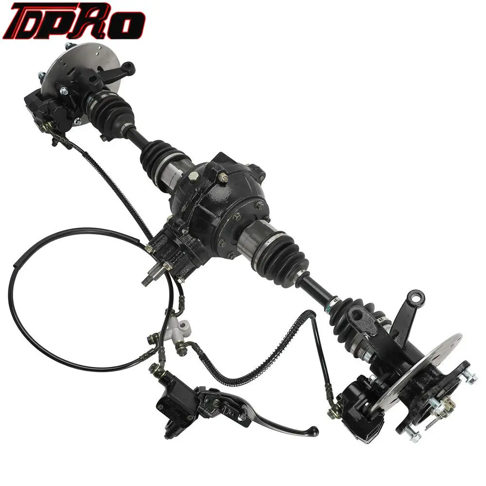 z tyłu lewa prawa CV Alxe ShaftGearbox 4 ступиці колеса тормозной диск в сборе для 4-колесного