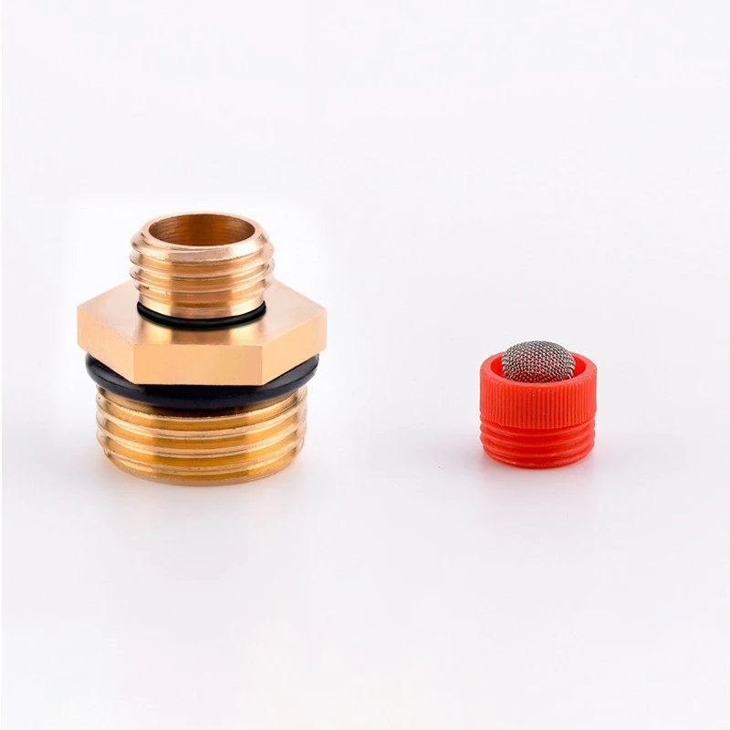 

1/2" Atomizing Nozzle With Filter Brass Low Pressure Atomization Sprinkler Cooling Humidifying Dust Removal Garden Sprinkle