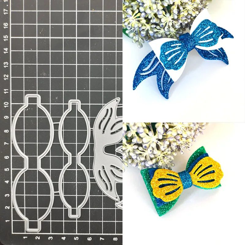 Русалка банты металлические штампы трафарет скрапбукинг фотобумага карта