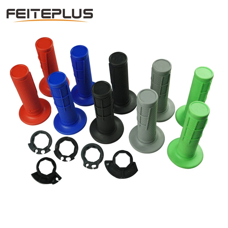 

Motorcycle Handlebar Throttle Oiler Grip Rubber Grip Buckle Rubber Handlebar For Universal 22mm Motorcycle Handle Bar