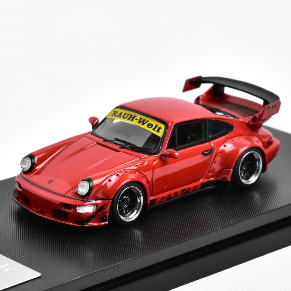 Фото Stance Hunters SH 1:64 Взрослые хобби 964 RWB литая под давлением модель автомобиля из смолы №4