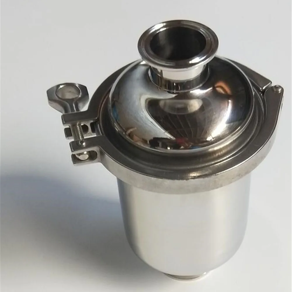 

Short Sanitary Inline Strainer Fit 19/25/32/38 Pipe Tri Clamp SS304 Stainless Steel Wine Wort Filter Ferrule OD 50.5 Body 102mm