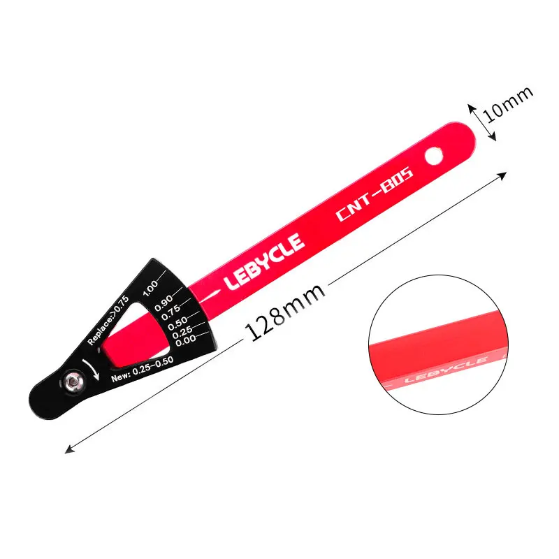 Измеритель цепи горного велосипеда для определения износа и растяжения, калиперный инструмент для велосипеда, аксессуары.