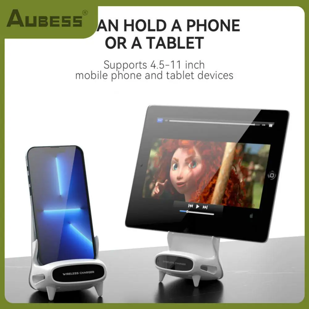 

Qi Wireless Charging Vertical Wireless Fast Charge 15w Universal Tablet Desktop Holder Wireless Fast Charge Mobile Phone Holder