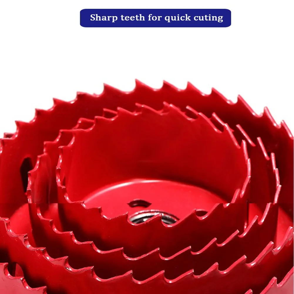 

12pc 18 To75mm Metal Hole Saw M42 BiMetal Hole Saw Cutter Drill Bit For Wood Plaster Gypsum Board Woodworking Drill Bits