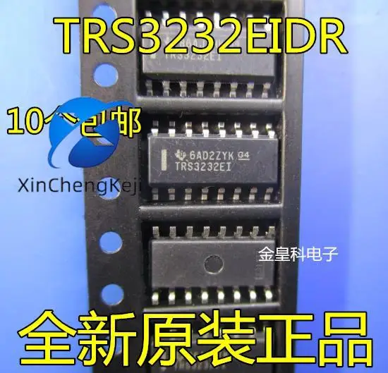 30pcs original new TRS3232EIDR TRS3232EI TRS3232 SOP16 RS232 transceiver