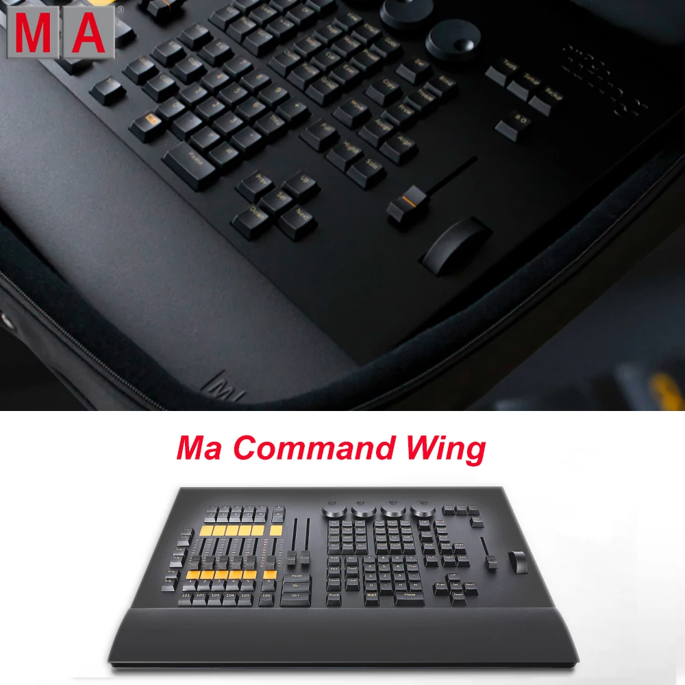 

Professional Command Wing MA Stage Light Controller onPC Stage Lighting Grand MA Console Fader and Command Wing