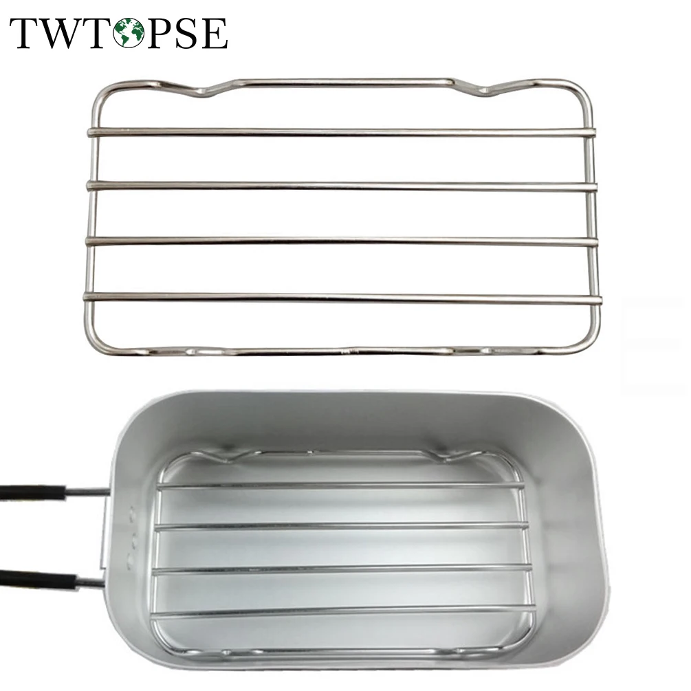 TWTOPSE стойка для кемпинга на пару Trangia Алюминиевый Беспорядок Оловянная посуда