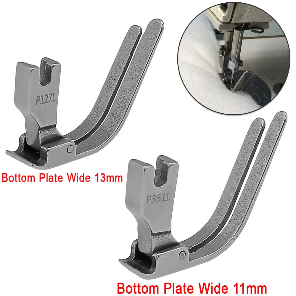 Стальная прижимная лапка P127L P351L, прижимная лапка из хлопка/шляпы/одеяла для Brother, аксессуары для промышленных швейных машин Lockstitch