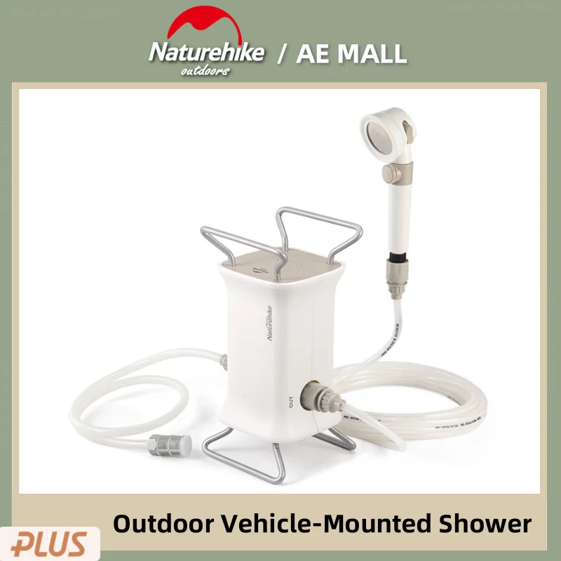 

Naturehike Outdoor Portable Car Bathing Machine Ultralight Camping Shower Equipment Camping Bath Shower Car Washing Equipment