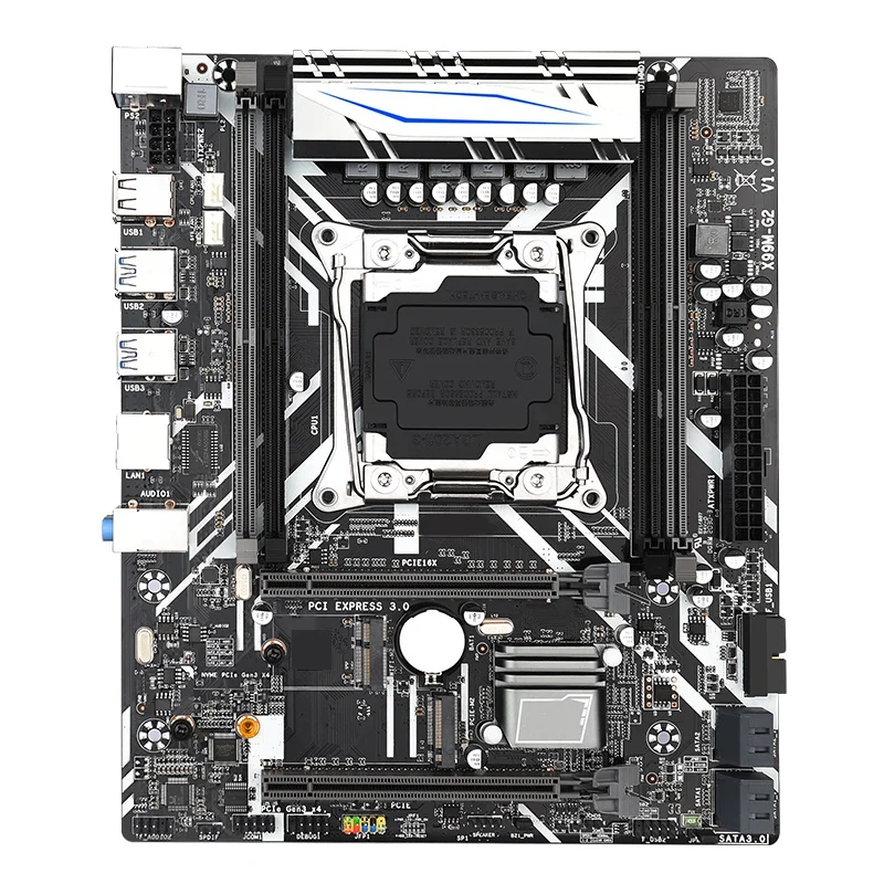 

X99M-G Motherboard With Processor CPU Accessories Kit DDR4 4 RAM Slots