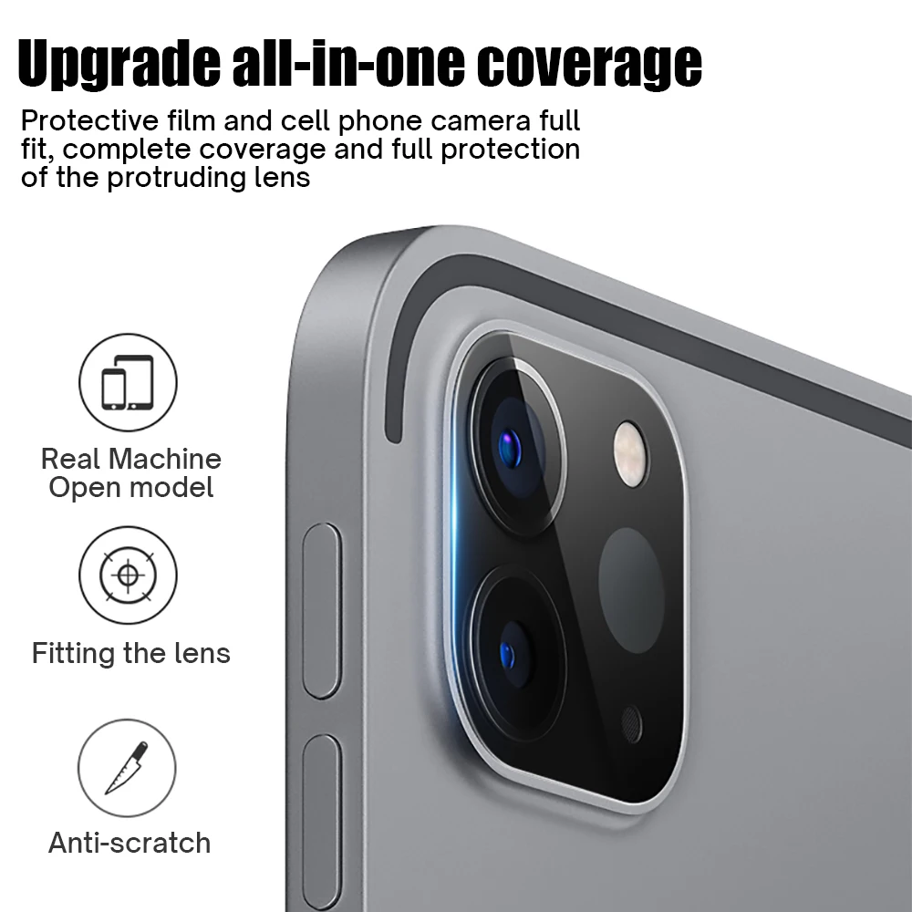 Новинка 3 шт. объектив камеры IPad закаленное стекло для 2021 Pro 11 12 9 Mini 6 2020 Air 4 10 2 7/8/9th