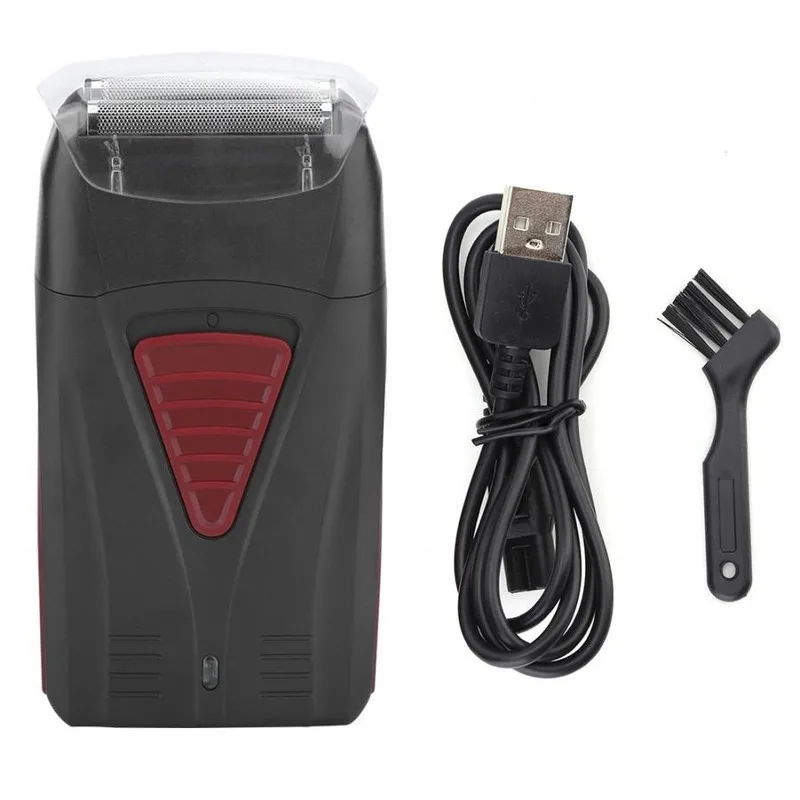 

Men Twin Blade Reciprocating Cordless Razor Hair Beard USB Rechargeable Shaving Machine Barber Trimmer