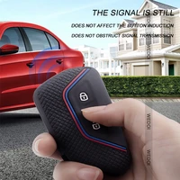 for vw id4 x crozz 2022 decoration silicone car protect shell key case cover hotsale trim car accessories
