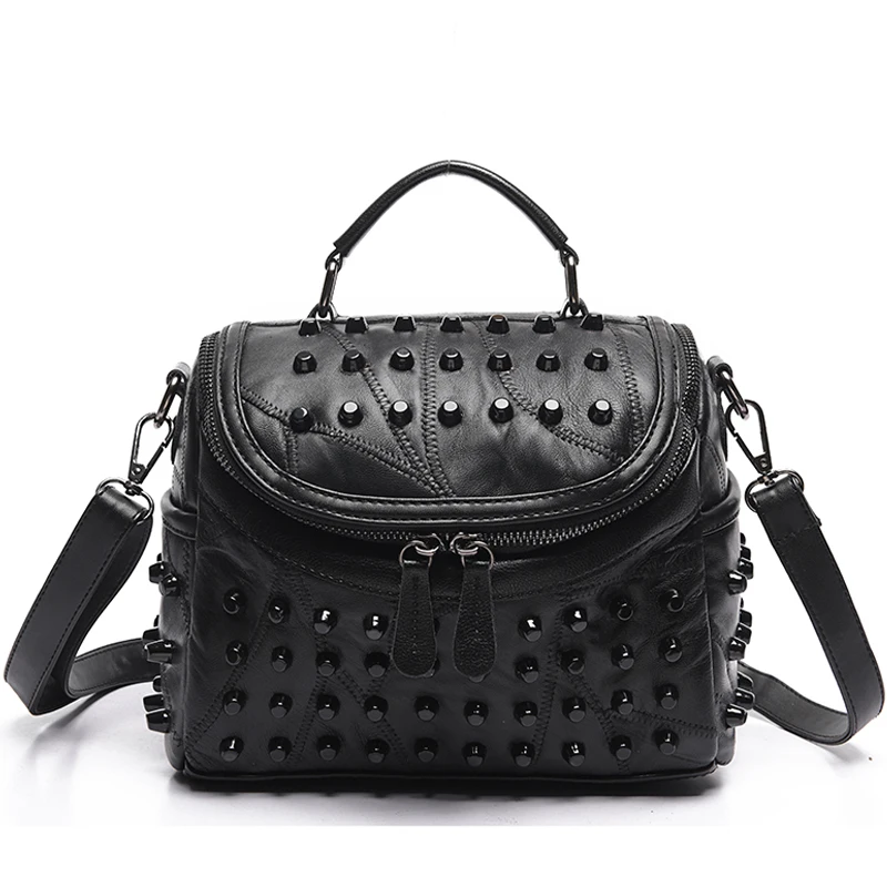 

2023 Luxury Women Genuine Leather Bag Sheepskin Messenger Bags Handbags Famous Brands Designer Female Handbag Shoulder Bag Sac