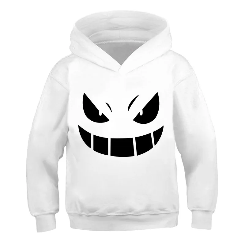 

2021 New Cartoon Pikachu Loose Sweater Animation Printed Top Boys' and Girls' Hoodie,100-160cm,4T-14T