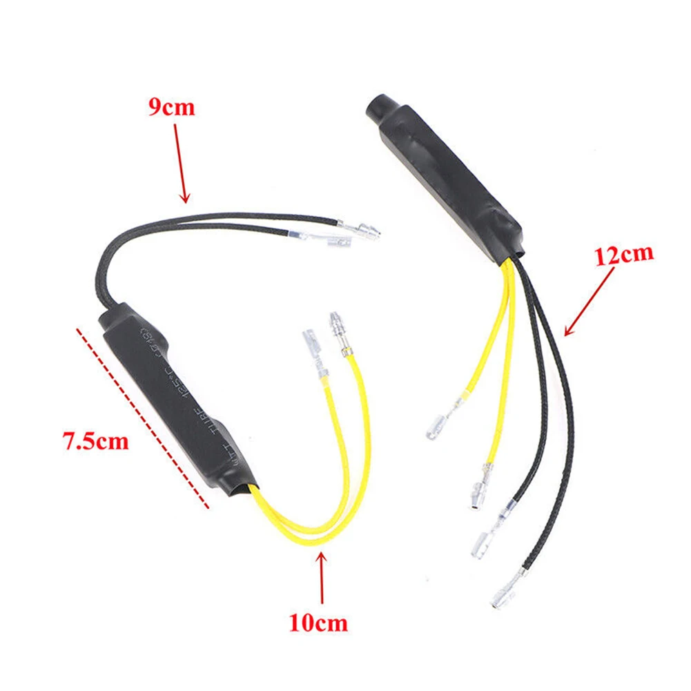 2 шт. декодер для мотоцикла указатели поворота 12 в 21 Вт