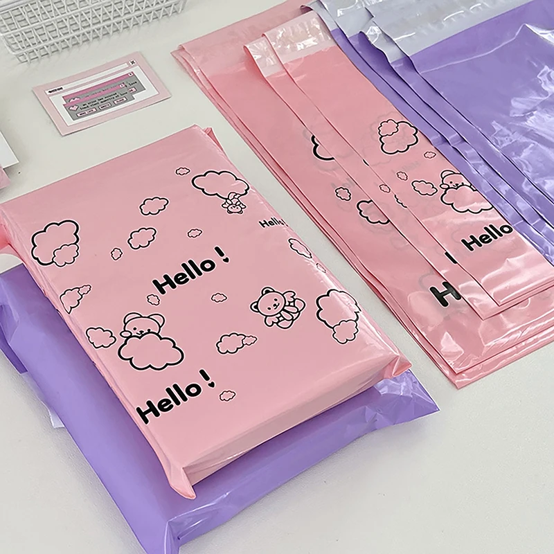 10 шт. водонепроницаемые самоклеящиеся пакеты для доставки