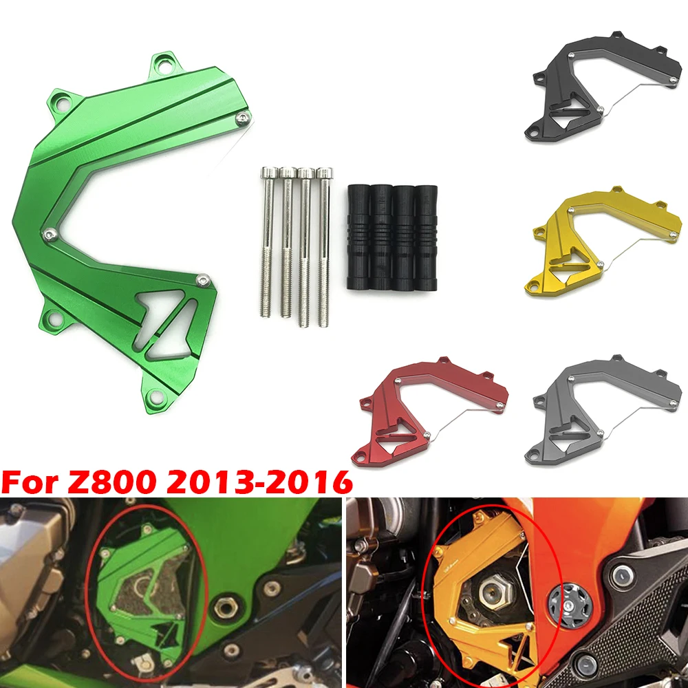 

Защитная крышка передней звездочки цепи мотоцикла для KAWASAKI Z800 Z 800 2013 2014 2015 2016 аксессуары