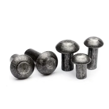 2 шт. M16 полукруглые железные заклепки с цилиндрической головкой твердые зубцами