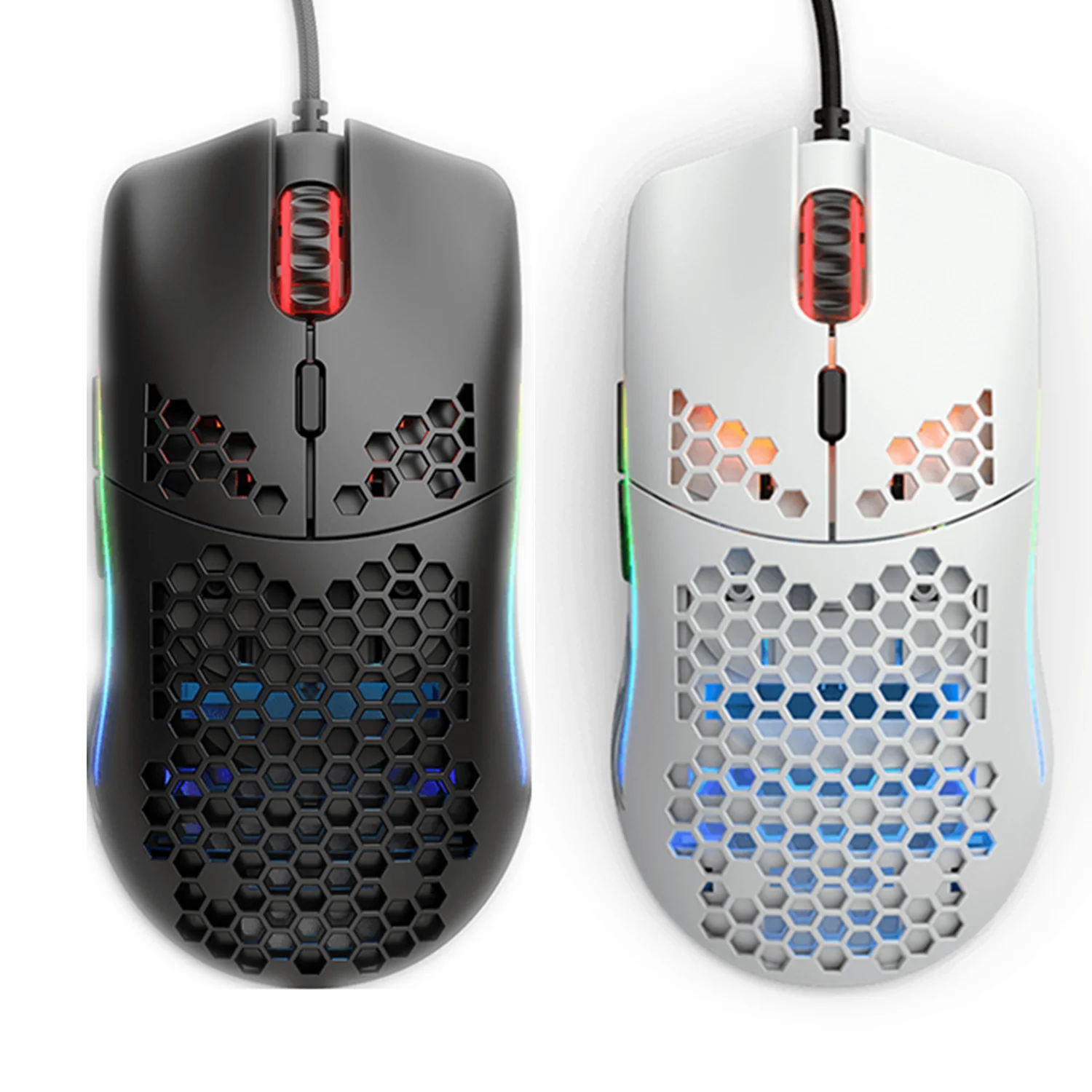 

Gaming Model O- (MINUS) small Size Matte White/ Black