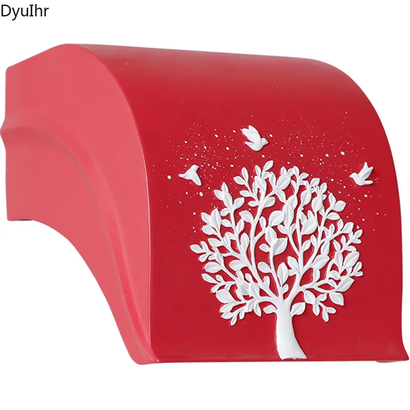 

Toilet tissue box toilet paper holder creative household free perforated waterproof wall hanging pumping box roll paper tube