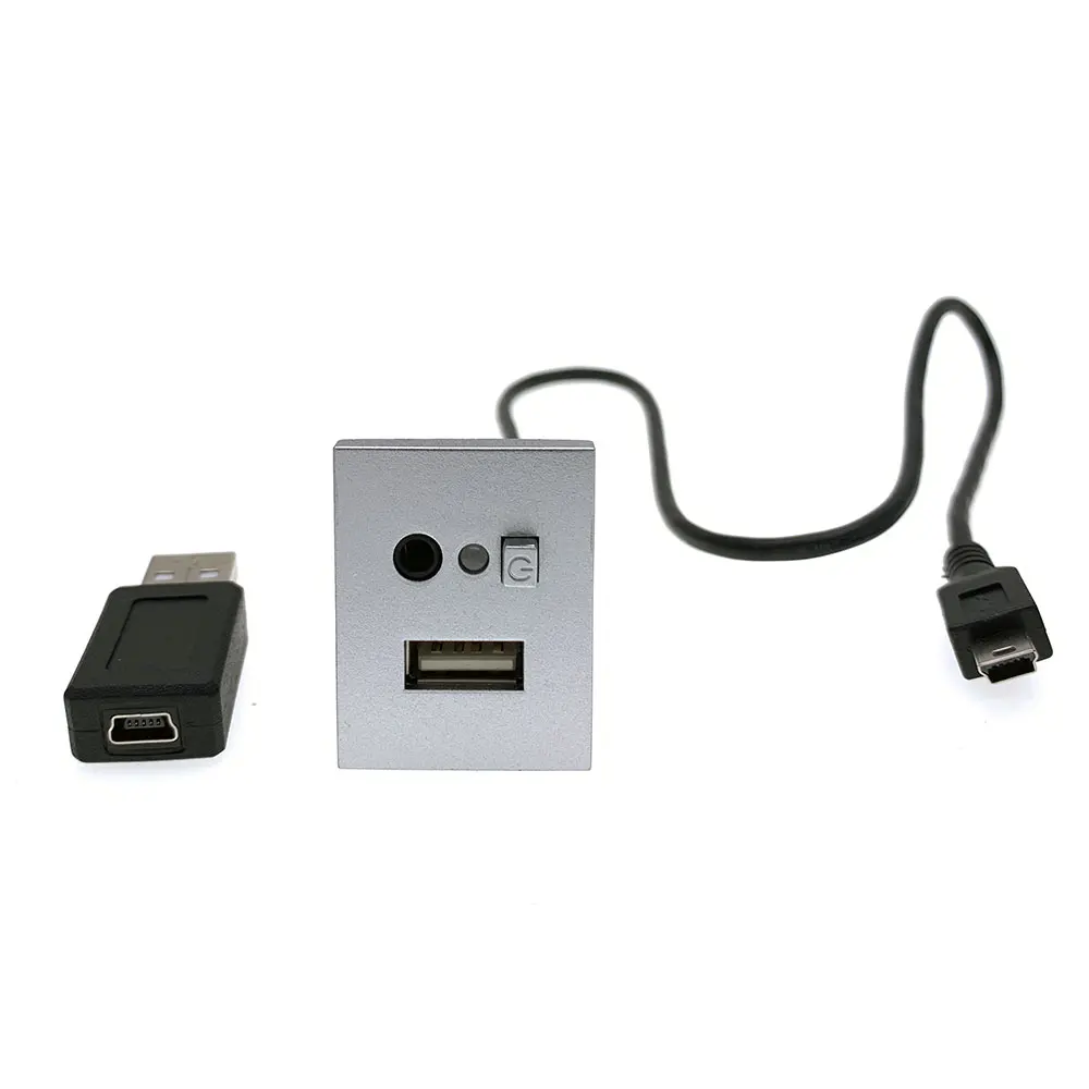 Автомобильные USB-интерфейсы мини-Кабель-адаптер соединение для Ford Focus MK2 10-12 CD DVD AUX