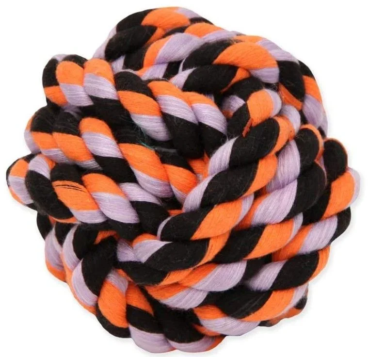 

Mammoth Cottonblend Monkey Fist Ball Flossy Dog Toy 3.75" Small 1 count