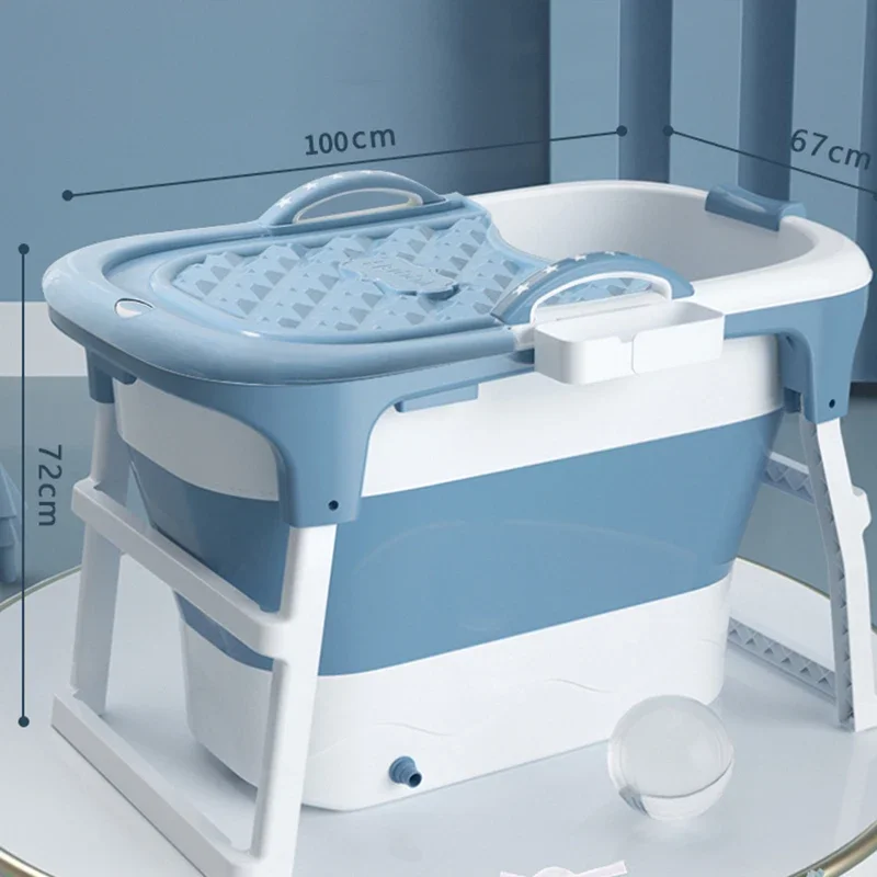 Льдовая ванна для взрослых Складная Ванна сауна бытовой шезлонг крышка ванны