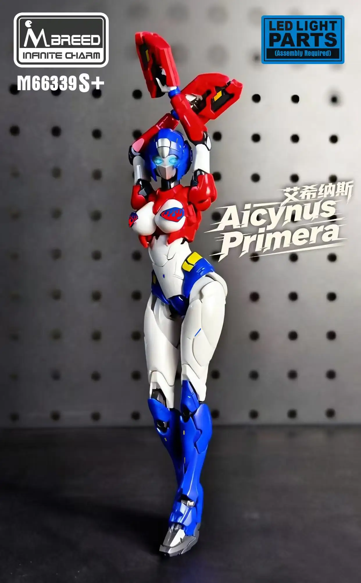 Фото [Availeable in Jan/Feb] M Breed Transformation M66339S Charmaine M Skye Prmera Arcee KO RIOBOT Сборная фигурка №5