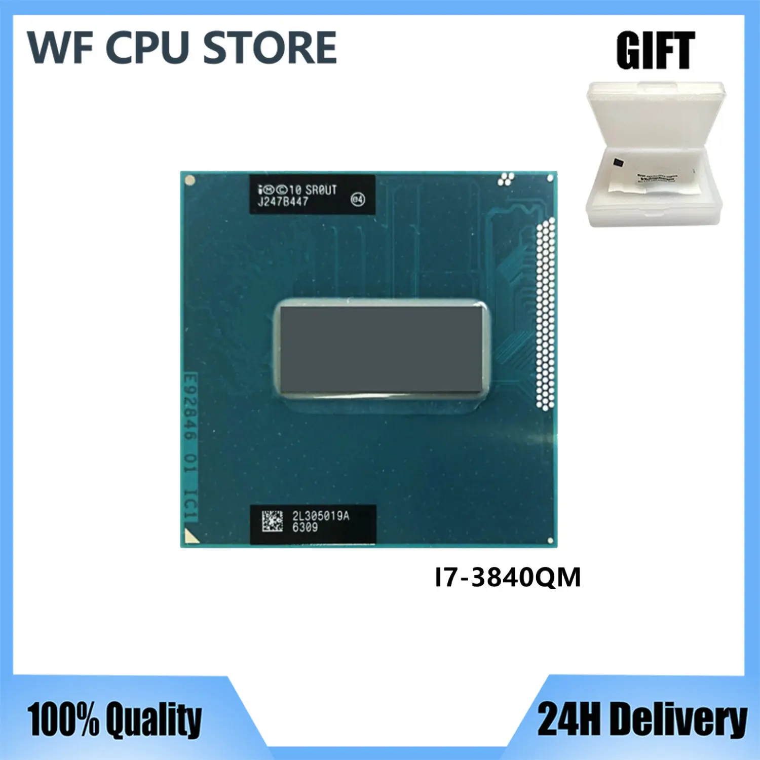 

Оригинальный четырехъядерный процессор Intel Core I7 3840QM SR0UT 2,80 ГГц-3,8 ГГц L3 = 8M