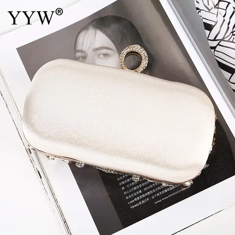 Luxury Beaded Crystal Clutch Purses Women Crossbody Shoulder Evening Handbags Formal Rhinestone Wedding Prom Cocktail Party Bag