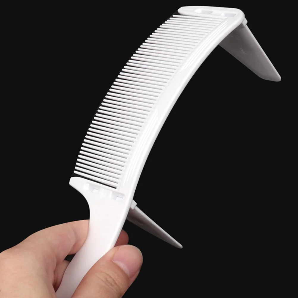 

Hair Comb Mustache Combs Men Barber Curved Stylist Cutting Professional Parting Beard Black Travel Mens