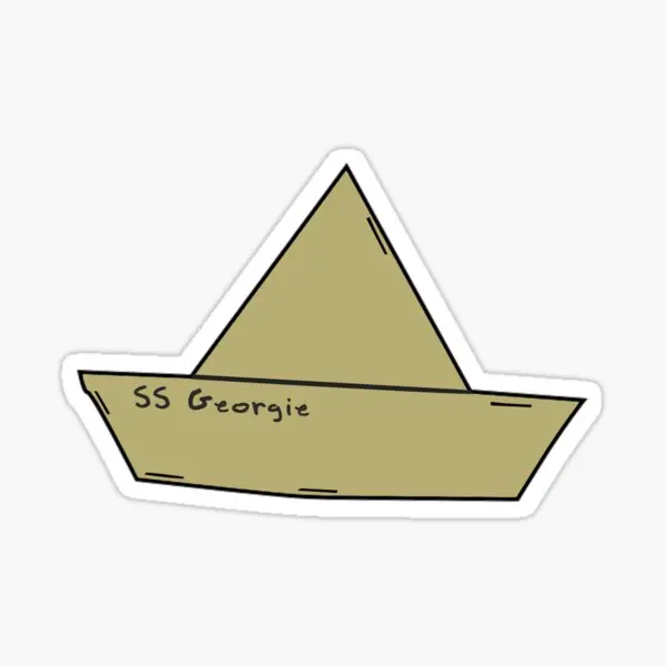 

Ss Georgie It 5PCS Stickers for Water Bottles Print Laptop Bumper Living Room Decor Car Room Home Funny Anime Decorations