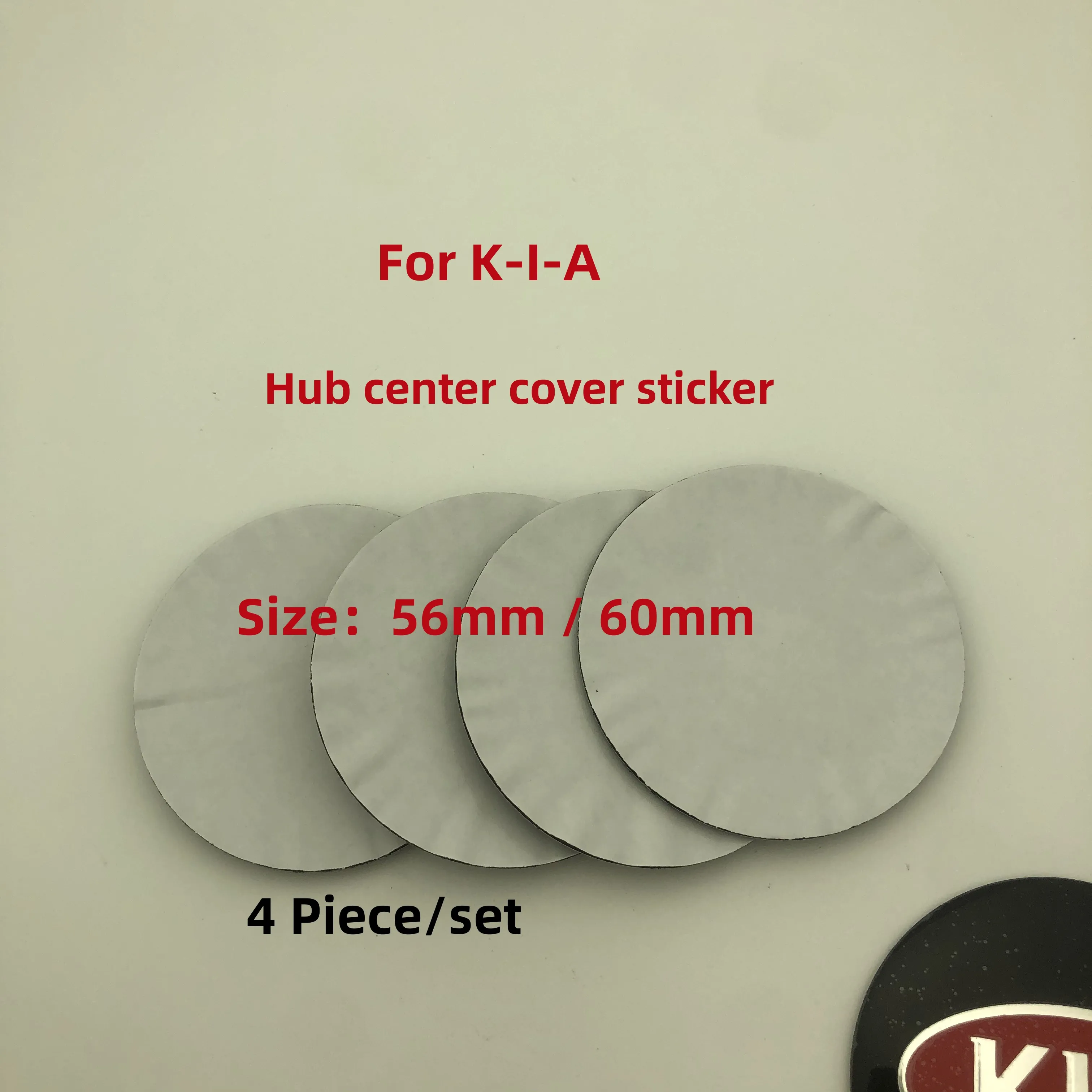 

4Pcs/Set 56/60mm GT Stinger Car Wheel Center Cap Cover Emblem Stickers For K-ia Forte Rio Optima K5 Sorento Styling Accessories