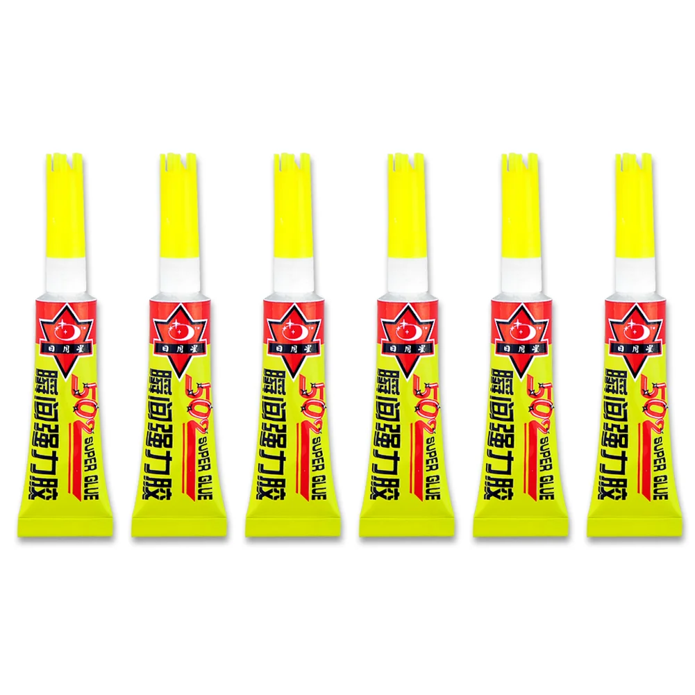 

30/50/100pcs Liquid Super Glue Wood Rubber Metal Glass Cyanoacrylate Adhesive Stationery Store 502 Instant Strong Bond Leather