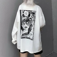 gothic t shirt women 2021 autumn long sleeve top female harajuku streetwear camisetas de mujer mingliusili goth graphic t shirts