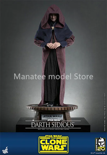 Горячие игрушки Звездные войны: Войны клонов Фигурка в масштабе 1/6 Дарт Сидячая
