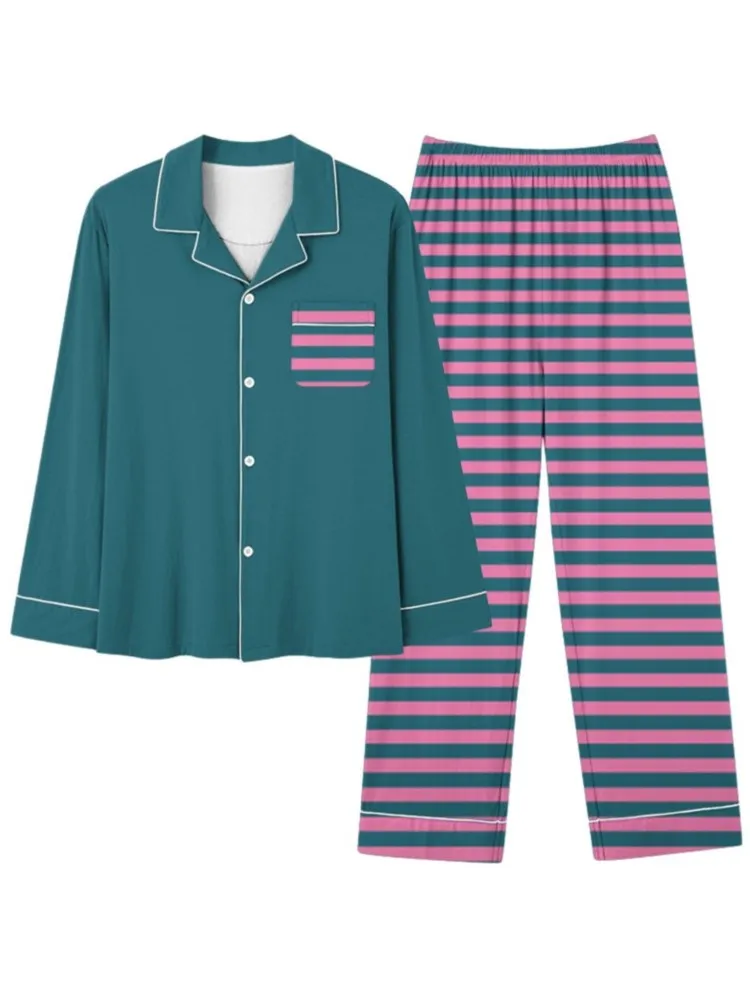 Женские комплекты из 2 предметов топы с рождественским принтом и однотонные