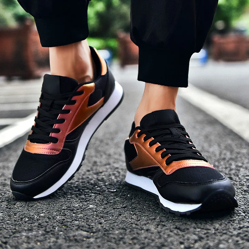 hot sale men sneakers fashion running shoes luxury brand shoes man flats walking shoes plus 47 zapatillas de deporte 2022 summer free global shipping