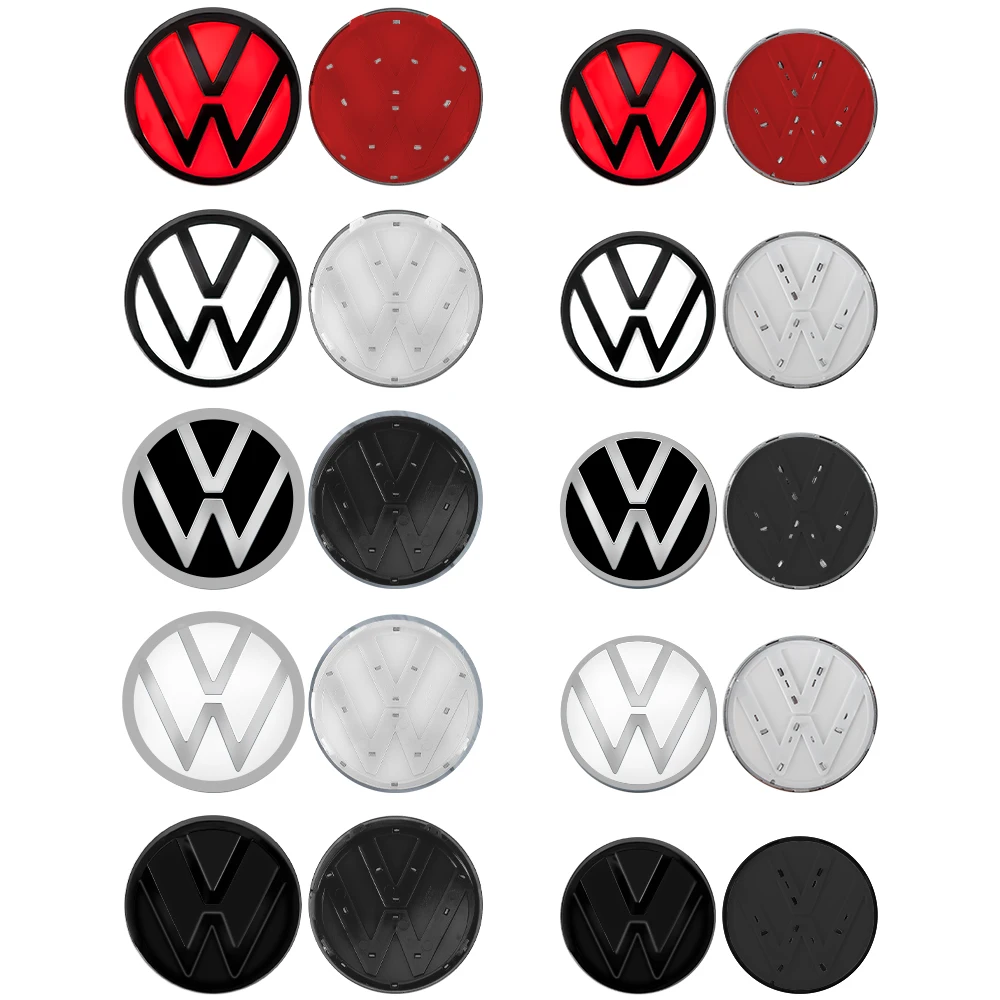 Фото Накладка на решетку радиатора и крышку багажника для Volkswagen VW Golf 8 MK8 Passat Variant Arteon CC Polo T-ROC 2021-2023 ID.3 №2