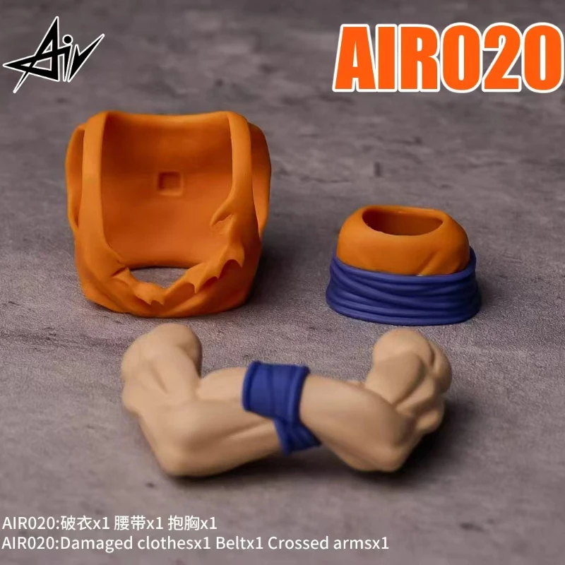 Фото Коллекционная фигурка AIR Studio Sun Wukong Series Dragon Ball SHF: Модификация груди Сунь Укуна, 1/12, подвижные аксессуары для фигурок №2