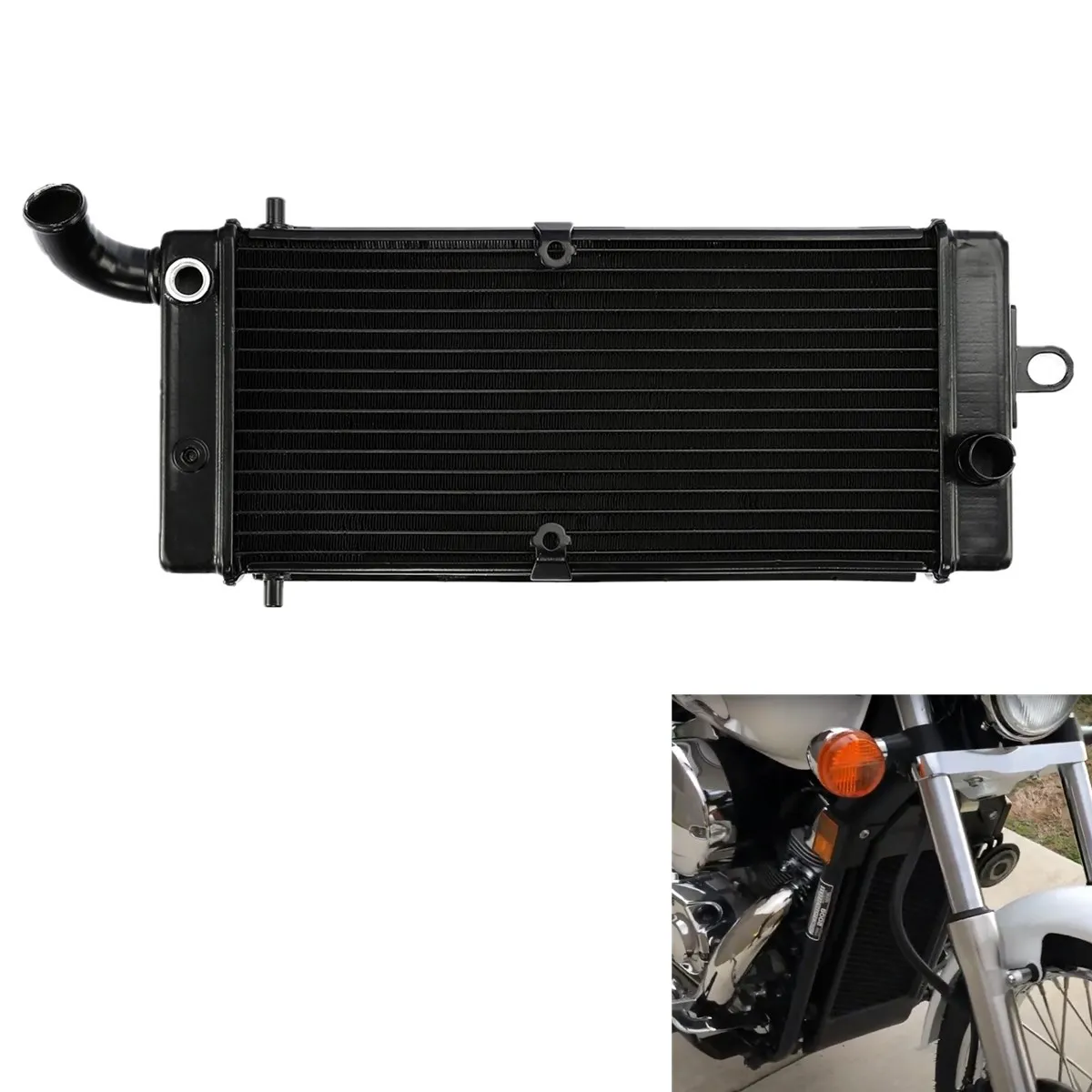 

Охлаждающий радиатор для мотоцикла Honda VT750 VT 750 2004-2009 2007